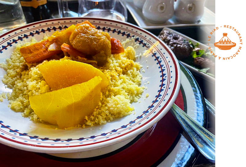 Le restaurant - Le Riad - Restaurant - Couscous sur Paris - meilleur restaurant Paris